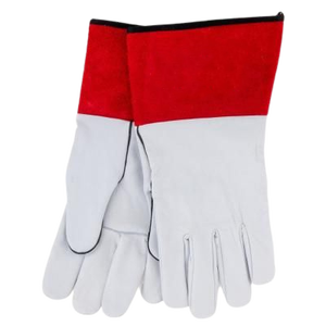 ถุงมือเชื่อมหนังกันไฟ ทนทานต่อแรงสั่นสะเทือน คุณภาพสูง ขายดีอันดับต้นๆ พร้อมฟังก์ชั่นดับเพลิง แขนยาว - Product Image 5