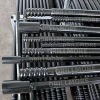 Tige d'extension filetée R32 R38 T38 T45 T51 pour le forage à marteau supérieur dans les carrières et les mines souterraines