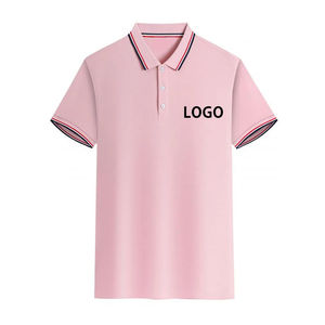 Personnalisé imprimé été mode hommes pour polos conception personnalisée revers T-Shirts décontracté à manches courtes hauts pour tricoté - Product Image 3
