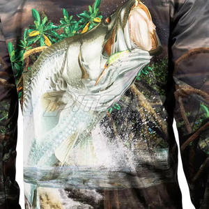 Camiseta de Pesca Polo Personalizada con Protección Solar UPF 50, Ecológica, Transpirable, de Tela Suave y Ligera para Largas Jornadas de Pesca - Product Image 6