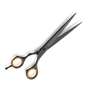 Tijera para el cuidado de mascotas de Color negro, tijeras de corte de pelo de hoja afilada, tijera de corte de pelo para perros con reposapiés ajustable - Product Image 2