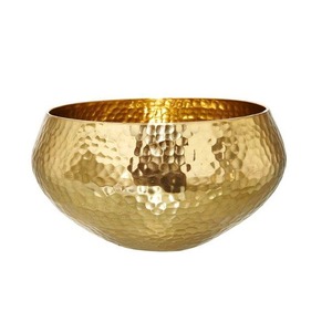 Bol de service en laiton pour une décoration élégante de table à manger, offrant un style intemporel pour les foyers de luxe - Product Image 5