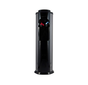 Distributeur d'eau chaude et froide autoportant de qualité supérieure avec compresseur Elegance Black pour bouteilles PET/ PC - Product Image 1