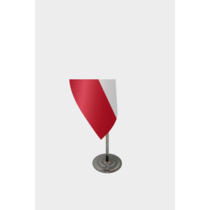Drapeau d'intérieur officiel du Koweït avec logo personnalisé, impression numérique, mât en aluminium - Product Image 4