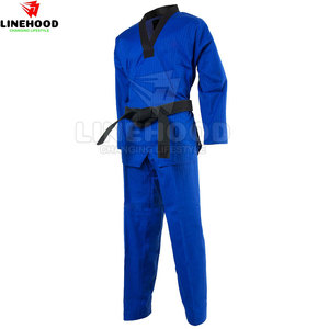 OEM 100% coton manches longues Taekwondo uniforme Offre Spéciale vêtements d'arts martiaux en gros - Product Image 1