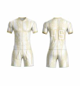 ชุดฟุตบอลสำหรับวัยรุ่นผู้ชายชุดใส่เล่นกีฬาสีพื้นพร้อมโลโก้คลับสามารถปรับแต่งได้ - Product Image 2