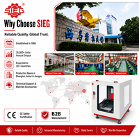 Centre d'usinage CNC 3 axes SIEG Fa4 IKX1 avec 4 outils ATC, broche ISO20, pour l'éducation, la formation, le prototypage et la petite production
