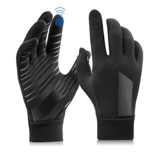 Haute vente en gros coupe-vent imperméable Sports de plein air gants de cyclisme pour vélo moto randonnée course écran tactile Compatible - Product Image 1
