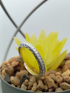 Bijouterie fine personnalisable Bague de mariage luxueuse avec diamant cultivé en laboratoire 10K 14K 18K or blanc Fêtes - Product Image 6