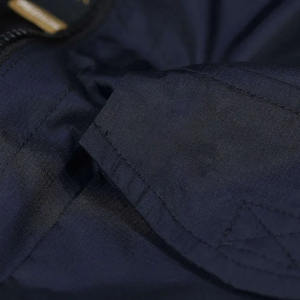 Chaqueta cortavientos de lona de alta calidad para hombre con cuello de Cremallera de nailon abrigo deportivo multibolsillo personalizado con capucha para invierno - Product Image 2