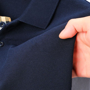 Polos de manga larga para hombre de alta calidad con logotipo personalizado al por mayor, polos de manga larga, 2024 - Product Image 4