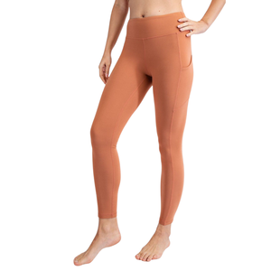 Leggings décontractés d'été personnalisés pour femmes, en coton biologique et bambou, vêtements de yoga, ODM, respirants, écologiques, en gros - Product Image 5