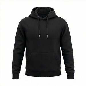 Sweat à capuche oversize en molleton de coton écologique, imprimé et brodé sur mesure, design tendance, mode décontractée pour homme - Product Image 1