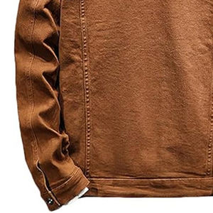 Hot Selling New Arrival Men's Vintage Winter <b>Denim</b> <b>Jackets</b>-Customizable Eco-Friendly 100% Cotton <b>Lightweight</b> Streetwear - Product Image 5