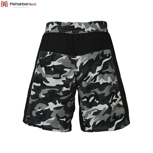 Pantalones cortos de camuflaje MMA, tela de camuflaje Súper suave, elásticos, de residuos MMA - Product Image 3