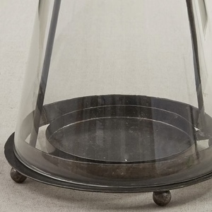 Latest Design Modern Handmade Metal Glass Christmas Wedding Events Decorative Hanging Tapered <b>Hurricane</b> Candle Holder <b>Lantern</b> - Product Image 3