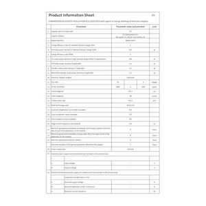 Televisor LED Inteligente con 4K HDR, Retroiluminación QLED de 1000 nits, Frecuencia de Actualización de 120 Hz, Sistema Android/WebOS, Disponible en Tamaños de 55'', 75'', 85'' y 100'' - Product Image 1