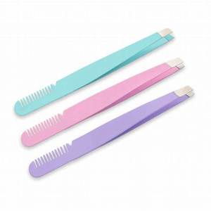 Pinzas profesionales para cejas de alta calidad con punta inclinada Logotipo privado Todos los colores disponibles Nueva llegada sostenible - Product Image 6