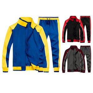 Conjunto Deportivo de Invierno Personalizado para Hombre, Sudadera con Capucha de Algodón Grueso y Pantalones Deportivos, Estilo Holgado - Product Image 1