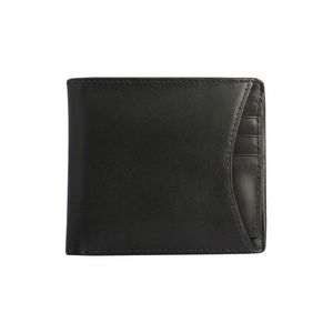 Genuine Leather RFID Blocking Slim <b>Card</b> <b>Holder</b> <b>Wallet</b>-Vintage Black - Product Image 1
