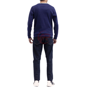 Sweat-shirt en polaire respirant pour homme, grande taille, doublé, écologique, anti-plis, tricoté, à motif uni, idéal pour l'hiver - Product Image 2