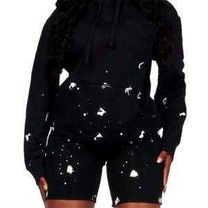 Ensembles de sweats à capuche et de shorts pour femmes confortables et élégants-parfaits pour les vêtements décontractés et les tenues d'été - Product Image 6