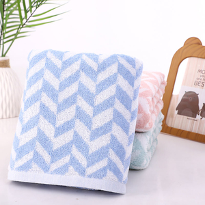Ensemble de serviettes de bain en coton biologique 100% personnalisé, prix d'usine OEM, design de qualité, serviette de bain - Product Image 3