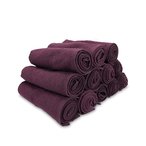 Meilleure vente Serviette de bain de luxe 100% coton Serviette de coiffure absorbante en microfibre pour salon de coiffure Vente en gros personnalisée couleur unie durable pour hôtel - Product Image 1
