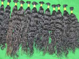 Paquets de cheveux humains vierges 100% cheveux humains naturels style bouclé. - Product Image 2