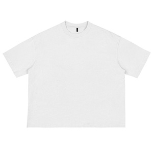 T-shirt unisexe surdimensionné en coton lourd 260G de qualité supérieure, personnalisable avec logo imprimé, vente en gros - Product Image 5