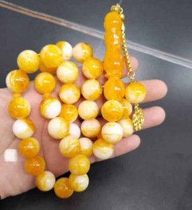 Tasbih musulman en résine, 99 perles, prière islamique - Product Image 4
