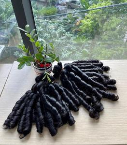 Extensiones de cabello humano Fumi Curl Style Mixed Colors 100% más vendidas de VQ Hair Vietnam Factory para Navidad - Product Image 3