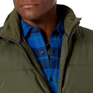 Chaleco Acolchado de Moda, Grueso, sin Mangas, Cortavientos, con Cuello Alto, Personalizable y Plegable, Ideal para el Invierno - Product Image 3