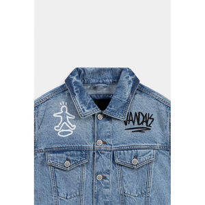 Chaqueta vaquera de la mejor calidad para hombre, chaqueta vaquera de manga larga de estilo otoñal a precio bajo para hombre - Product Image 3