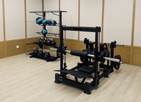 Machine de poussée de hanche BN Gym Center pour entraînement complet des fessiers, avec conception ergonomique et coussin de protection
