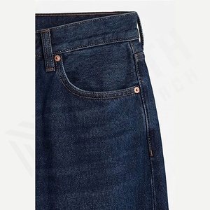 High Quality Custom <b>Men's</b> Print Logo Jeans Vintage Style <b>Baggy</b> Jeans Wash Pants <b>Trousers</b> Streetwear Fashion Customized Color - Product Image 5