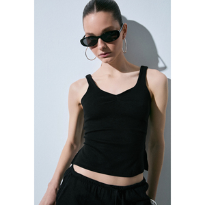 Blusa de Algodón Orgánico con Tela Suave y Elástica para Mujer GRIMELANGE EVARIS - Product Image 1