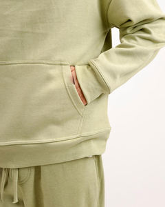 Pulls à capuche unisexes en molleton lourd personnalisés de haute qualité en coton Sweatshirts vierges surdimensionnés pour les sweats à capuche pour hommes de grande taille - Product Image 5