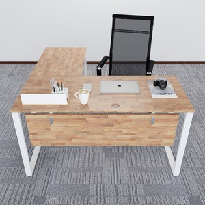 Escritorio en Forma de L MConcept de 140x140 con Patas de Acero, Requiere Ensamblaje HBMC017 - Product Image 6