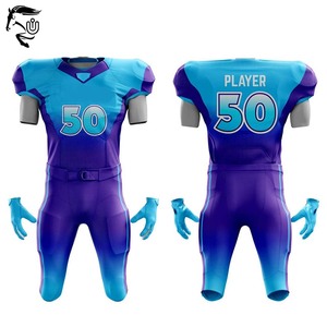 "Ensembles d'uniformes de football américain personnalisés de haute qualité 2025 | OEM/ODM de vêtements de sport en polyester sublimé unisexe avec logo personnalisé" - Product Image 6