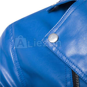 Chaquetas de cuero de estilo callejero Chaquetas de cuero de corte moderno para amantes de la moda urbana Chaquetas de cuero - Product Image 3