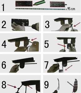 Support de plafond pour vélo et kayak, support mural pour canoë, <span class=keywords><strong>poulie</strong></span> de suspension, crochets, grue de stationnement pour vélo, présentoir mural - Product Image 2