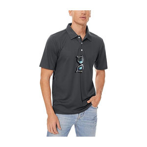 Polo de golf de qualité supérieure pour le festival Hommes Dry Fit Performance Print Chemises de polo de golf à manches courtes évacuant l'humidité - Product Image 6