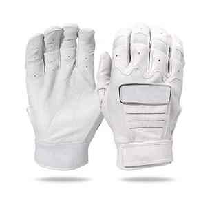 Top qualité en cuir véritable vente chaude gants de frappeur de Baseball antidérapant jeunesse adulte unisexe léger gant de frappeur de Baseball - Product Image 3