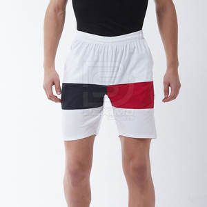 Pantalones cortos de gimnasio para hombre hechos en Pakistán Pantalones cortos de gimnasio para hombre hechos de algodón de último diseño para tamaño adulto - Product Image 1