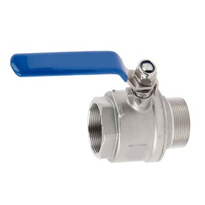 Vanne à boisseau sphérique manuelle à filetage mâle à haute température et résistante à la corrosion personnalisable OEM pour les applications en eau de mer - Product Image 3