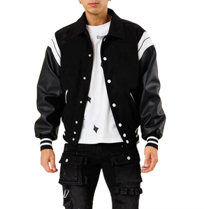 Designer Baseball <b>Jacket</b> Custom Logo 100% Wool Letterman <b>Jacket</b> Wholesale Outdoor <b>Jacket</b> For Men - Product Image 3