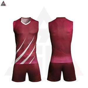 Ensembles d'uniformes de volleyball unisexe personnalisés à la mode Conceptions de logo personnalisé en polyester de haute qualité - Product Image 4