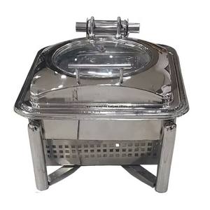 Chauffe-plat carré hydraulique en acier inoxydable chauffe-plats pour la restauration hôtel Restaurant fête de mariage - Product Image 3