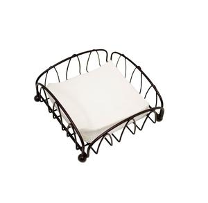 Porte-mouchoir décoratif de conception unique métal verre fini utilisation maison vaisselle porte-mouchoirs accessoires - Product Image 1